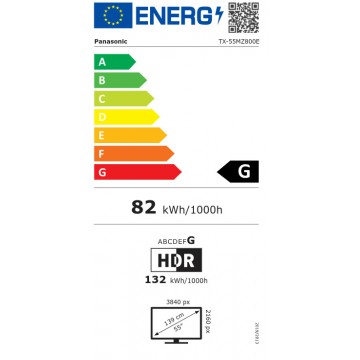 Panasonic Smart Τηλεόραση 55" 4K UHD OLED TX-55MZ800E HDR (2023)